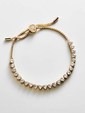 Baublebar Brooke Heart Stone Tennis Bracelet
